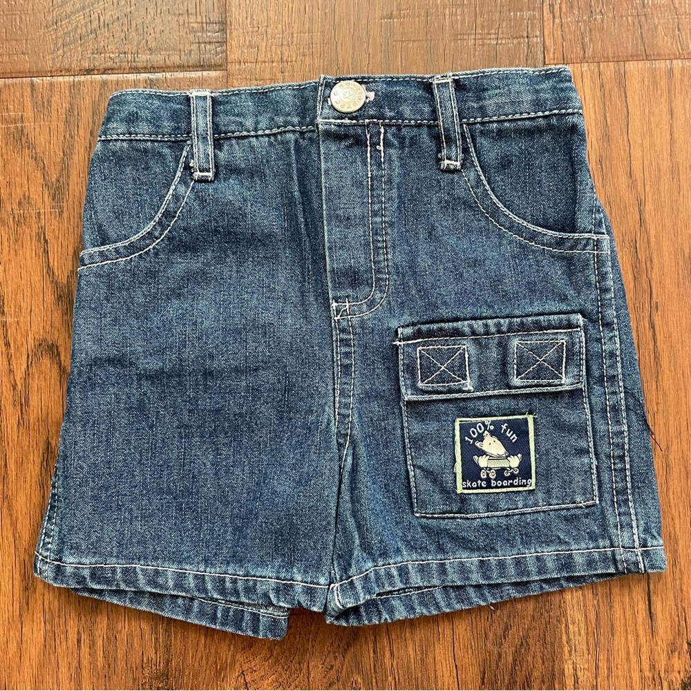 BOYZ WEAR denim shirt, 6-9M, NWOT
